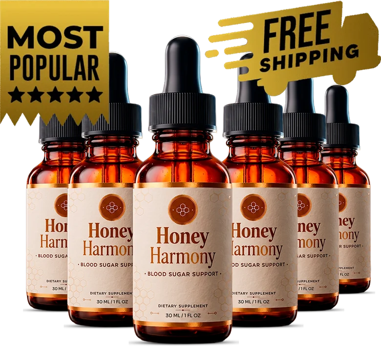 HoneyHarmony 6 Bottles package